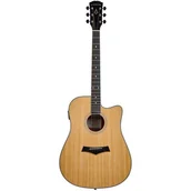 Gitary akustyczne - Gitara elektro-akustyczna ARRAW Gold D CE NT Naturalny - miniaturka - grafika 1