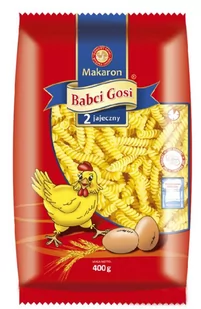 MAKARON BABCI GOSI 2-JAJECZNY ŚWIDEREK 400G - Makaron - miniaturka - grafika 1