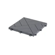 Podesty i deski tarasowe - EASY TILE Podest tarasowy Arista Deck 30x30x2 cm szary - miniaturka - grafika 1
