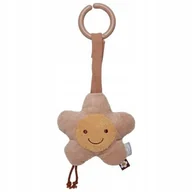 Zawieszki dla dzieci i niemowląt - Jollein zawieszka interaktywna do wózka i fotelika z dzwoneczkiem Kwiatusze - miniaturka - grafika 1