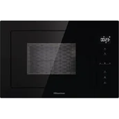 Kuchenki mikrofalowe do zabudowy - Kuchenka mikrofalowa HISENSE BIM325G6BG2 900W średnica 31.5 cm pojemność 25L Czarny - miniaturka - grafika 1