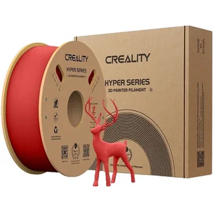 filament do drukarek 3D, Hyper PLA, wysoka prędkość, 1 kg czerwony - Filamenty i akcesoria do drukarek 3D - miniaturka - grafika 1