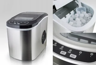 Kostkarka Do Robienia Kostek Lodu Domowa Barowa Stal Inox Wydajna 15KG/24H - Kostkarki do lodu - miniaturka - grafika 1