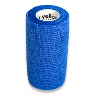 Apteczki i materiały opatrunkowe - yellowBAND Bandaż Kohezyjny 10cm x 4,5m Niebieski - miniaturka - grafika 1
