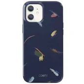 Etui i futerały do telefonów - Uniq UNIQ etui Coehl Reverie iPhone 12 mini 5,4" niebieski/prussian blue - miniaturka - grafika 1
