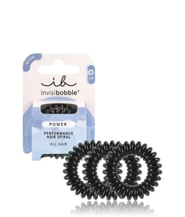 Invisibobble Power True Black Gumka do włosów 3 szt. - Ozdoby do włosów - miniaturka - grafika 1