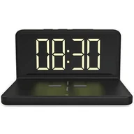 Ładowarki do telefonów - Platinet LED Budzik z bezprzewodową ładowarką LED/10W/230V - miniaturka - grafika 1