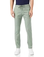 Spodenki męskie - hackett limited Męskie spodnie Perfect Chino Casual Pants, Spray 8mnsea, 37W-Regularny - miniaturka - grafika 1