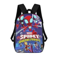 Plecaki - Spiderman Spidey i jego niesamowici przyjaciele Plecak dla chłopców i dziewcząt Spiderman Spidey i jego niesamowici przyjaciele gadżety szkolne dla... - miniaturka - grafika 1