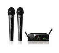 Mikrofony estradowe - AKG WMS40 mini dual Vocal Set US45 A/C mikrofon bezprzewodowy podwójny (660.700 i 662.300) - miniaturka - grafika 1