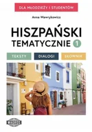 Książki do nauki języka hiszpańskiego - Hiszpański tematycznie 1 Testy Dialogi Słownik - miniaturka - grafika 1