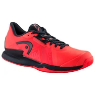 Buty sportowe męskie - Męskie Buty HEAD SPRINT PRO 3.5 CLAY M 273163 – Czerwony - miniaturka - grafika 1