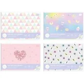 Szkolne artykuły papiernicze - Interdruk Zeszyt papierów kolorowych Pastel A4/10K (10szt) - INTERDRUK - miniaturka - grafika 1