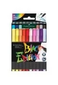 Flamastry - pisaki pędzelkowe black edition - miniaturka - grafika 1