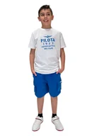 Kombinezony dla dzieci - Completo Bambino Aeronautica Militare T-shirt e Shorts - miniaturka - grafika 1