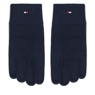 Rękawiczki Męskie Tommy Hilfiger Essentials AM0AM12845 Granatowy - Rękawiczki - miniaturka - grafika 1