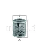 Filtry paliwa - FILTR PALIWA HANOMAG CASE KX38 - miniaturka - grafika 1