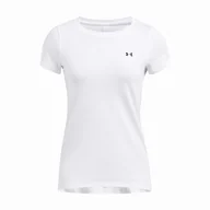 Koszulki sportowe damskie - Koszulka damska Under Armour Tech Mesh SS Rozmiar: M / Kolor: biały - miniaturka - grafika 1