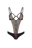 Bielizna erotyczna damska - Body sexy Casmir Mirella body black - miniaturka - grafika 1