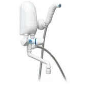 Podgrzewacze wody - Ogrzewacz z baterią białą 3,7 kW + zestaw: higieniczny DAFI - miniaturka - grafika 1