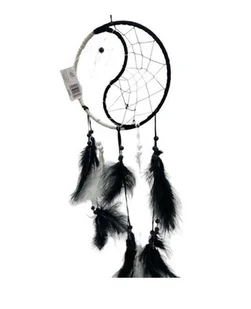Zawieszka boho dekoracja na ścianę 20x55 Łapacz snów dreamcatcher - Wyposażenie pokoiku dziecięcego - miniaturka - grafika 1