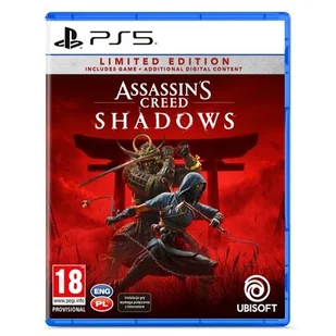 Assassin's Creed Shadows - Edycja Limitowana Gra PS5 + Steelbook - Gry PlayStation 5 - miniaturka - grafika 1