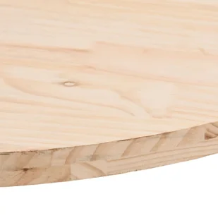 Blat stołu, 60x30x2,5 cm, lite drewno sosnowe, owalny Lumarko! - Meble modułowe i akcesoria - miniaturka - grafika 6