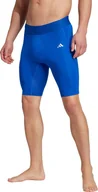 Bielizna sportowa męska - Podspodenki męskie adidas Techfit Tight niebieskie JN7400 L - miniaturka - grafika 1