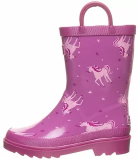 Buty dla dziewczynek - Regatta Kalosze "Trello" w kolorze fioletowym - grafika 1