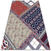 Dywany zewnętrzne - Dywan ogrodowy zewnętrzny Retro mix 140x210 cm - miniaturka - grafika 1