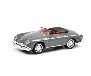 Schuco Porsche 356A Speedster Grey 1:87 452632900 - Samochody i pojazdy dla dzieci - miniaturka - grafika 1