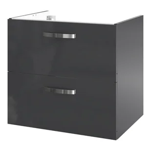 Szafka pod umywalkę Aruna wisząca 60 cm szara - Szafki łazienkowe - miniaturka - grafika 1