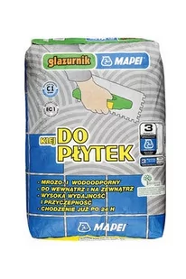 Zaprawa klejowa Glazurnik 25 kg - Zaprawy budowlane Zaprawa klejowa Glazurnik 25 kg - Zaprawy budowlane - miniaturka - grafika 1