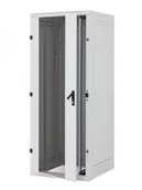 Szafy rack - Szafa Triton RYA-47-A68-CAX-A1 19" szafa sieciowa 47HE, 600x800mm, szklane drzwi, szary - miniaturka - grafika 1