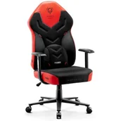 Fotele gamingowe - Diablo Chairs Chairs Fotel X-Gamer 2.0 L Czarno-czerwony - miniaturka - grafika 1
