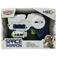 Zabawki militarne - Pistolet kosmiczny na baterie Adar - miniaturka - grafika 1