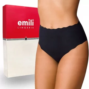 ﻿EMILI Dixi Figi LaserCut Wyszczuplające czarny M - Bielizna ciążowa - miniaturka - grafika 1