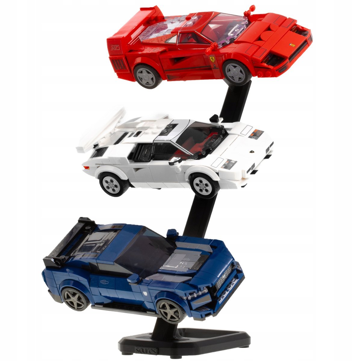 Stojak na auta LEGO Speed Champions Podstawka na modele 3 poziomy