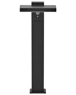 Lampa ogrodowa solarna LED 50 cm czarna POPLAR - Lampy ogrodowe - miniaturka - grafika 1