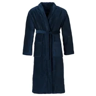 Szlafroki damskie - Szlafrok bawełna FEELING r.XXL,granatowy - miniaturka - grafika 1