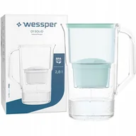 Dzbanki filtrujące - Dzbanek z filtrem do wody Wessper D1 Solid 2,8l miętowy 1x Filtr aquamax - miniaturka - grafika 1