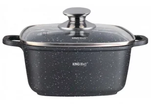 Kwadratowy garnek żaroodporny 4,5L M1-S96 - Garnki Kwadratowy garnek żaroodporny 4,5L M1-S96 - Garnki - miniaturka - grafika 1