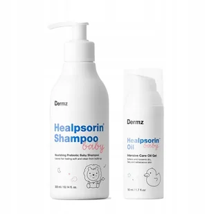 Hermz Laboratories Healpsorin Baby olejek żelowy na ciemieniuchę 50 ml 7081624 - Kosmetyki kąpielowe dla dzieci - miniaturka - grafika 4