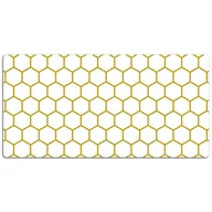 Podkładki na biurko - Mata ochronna z nadrukiem Plaster miodu 120x60 cm, Dywanomat - miniaturka - grafika 1