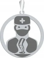 Koszulki i topy damskie - Radziszewska Jewellery Zawieszka Srebrna Ortopeda GRAWER GRATIS - miniaturka - grafika 1