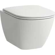 Miski WC - Laufen Lua miska WC wisząca Rimless Laufen Clean Coat biała H8200804000001 - miniaturka - grafika 1