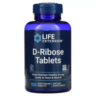 Witaminy i minerały - Life Extension D-Ribose Tablets (100 tab) - miniaturka - grafika 1