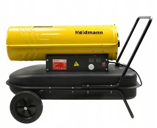 Nagrzewnica olejowa dmuchawa 25kW z termostatem HEIDMANN - Nagrzewnice - miniaturka - grafika 2