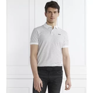 Koszule męskie - BOSS ORANGE Polo PalesStripe | Regular Fit - grafika 1