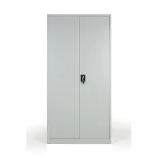 B2B Partner Metalowa szafa, demontowana, 4 półki, 950 x 1950 x 400 mm, szara 908006 - Szafy biurowe - miniaturka - grafika 1